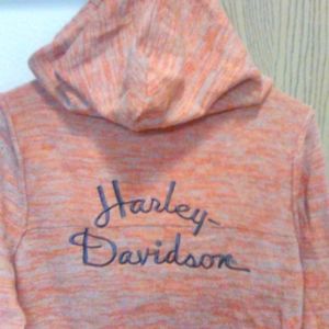 Harley Davidson knitted zip up